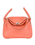 Lindy 26 In Evercolor Crevette, &pound;3,100, Handbags, Pink, Leather, Front view